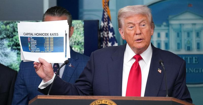 Trump’s Aim to ‘Make DC Safe Again’ Sends Message to Democrat-Run Cities