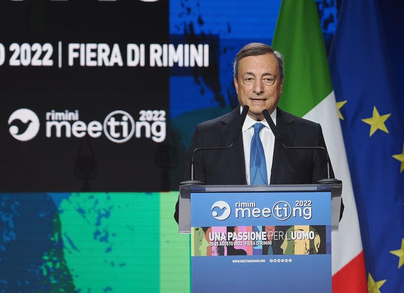 La prima giornata del meeting di Rimini. Il ritorno di Draghi per parlare di Europa