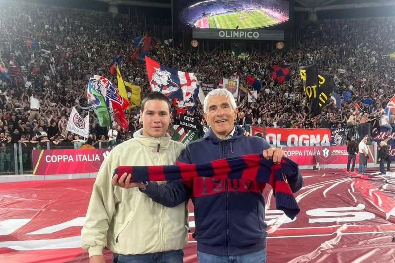 Il senatore Casini è carico: “Il Bologna è competitivo, ci darà belle soddisfazioni”