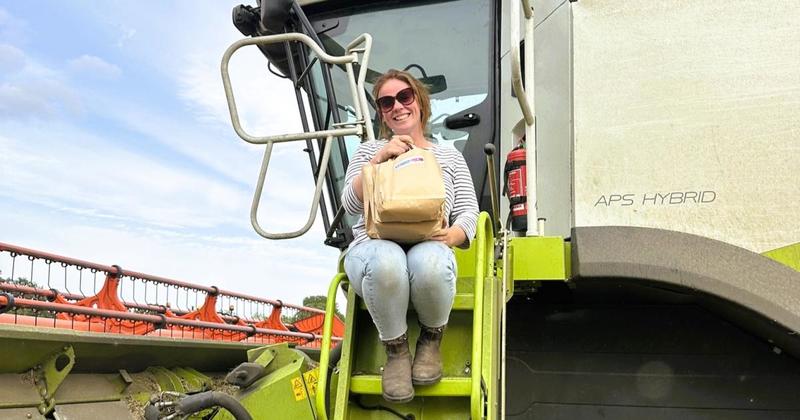 Surprise harvest treats delivered to farmers to raise mental health awareness