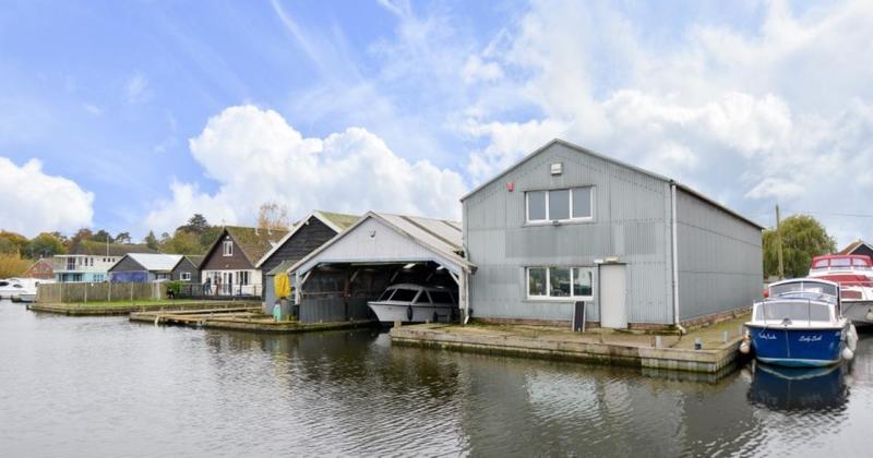 Riverside plot in heart of the Broads to go under the hammer