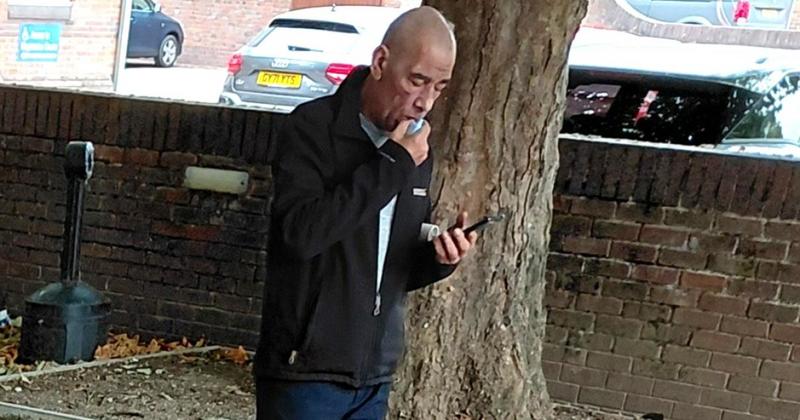 Dopey driver nicked behind the wheel outside court MINUTES after being banned