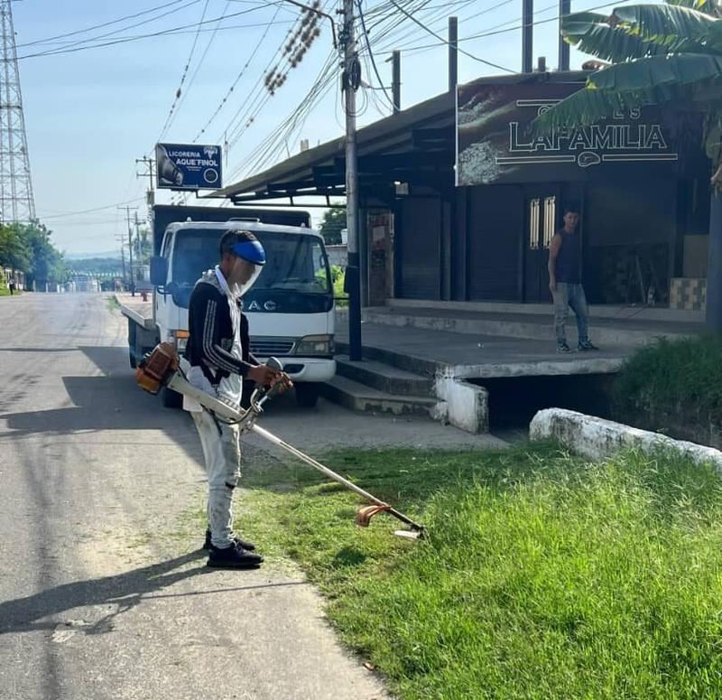 Alcaldía de Sucre continua con jornadas de ornato y mantenimiento del alumbrado público