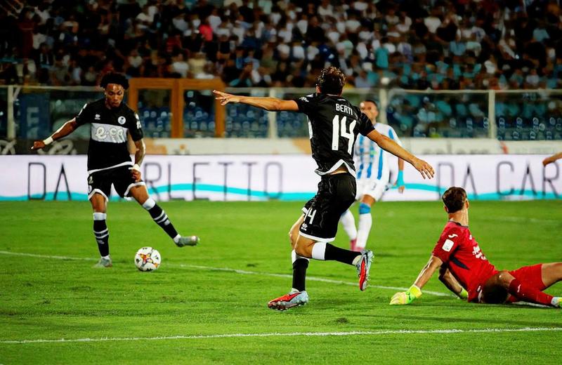 Cesena, tre punti per cominciare Blesa, Shpendi, Bisoli: tris al Pescara