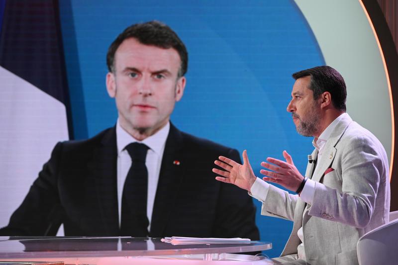 “Truppe Ue in Ucraina? Ci vada Macron”. Parigi richiama l’Italia: da Salvini parole inaccettabili