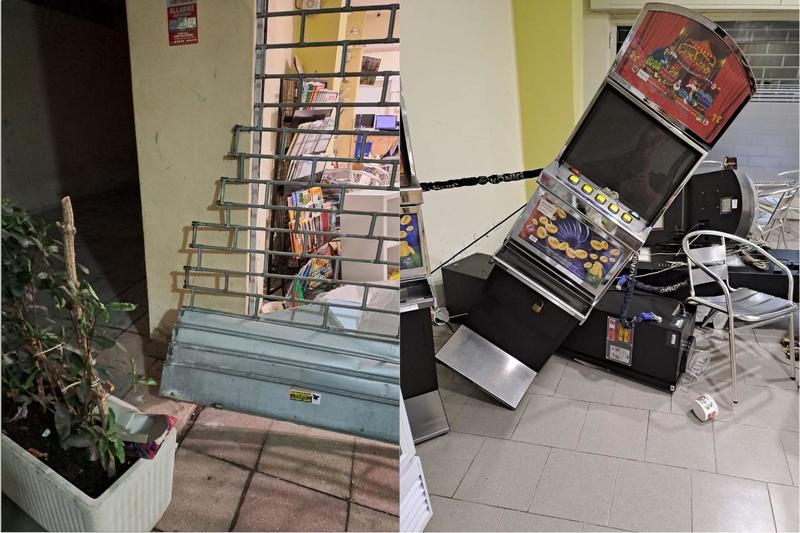 Furto al bar tabacchi di Marzano, auto usata come ariete: saracinesca sfondata. Ladri in fuga con soldi e stecche di sigarette