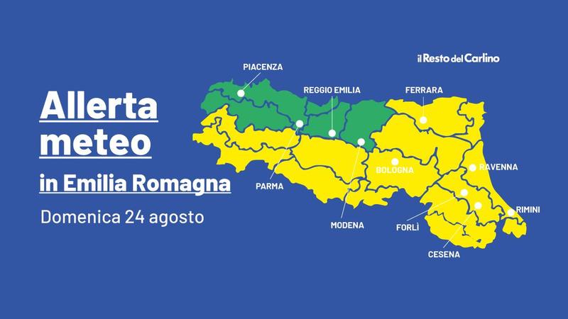 Niente mare: domenica di temporali e allerta gialla in Emilia Romagna. “Più colpita la costa”