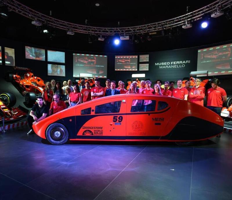 L’auto solare degli studenti del 