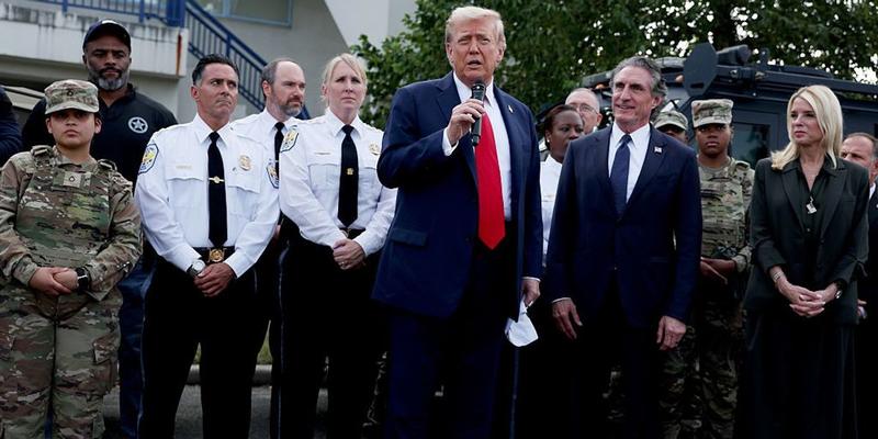 When Trump Rails Against DC Crime, the Call Is Coming From Inside the House