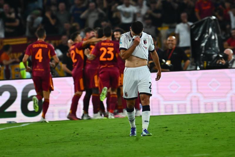 Bologna sconfitto in esordio all’Olimpico: alla Roma di Gasperini basta il goal di Wesley