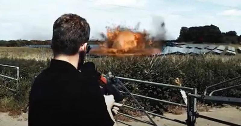 MP says council 'crossed the line' in video pretending to blow up solar farm