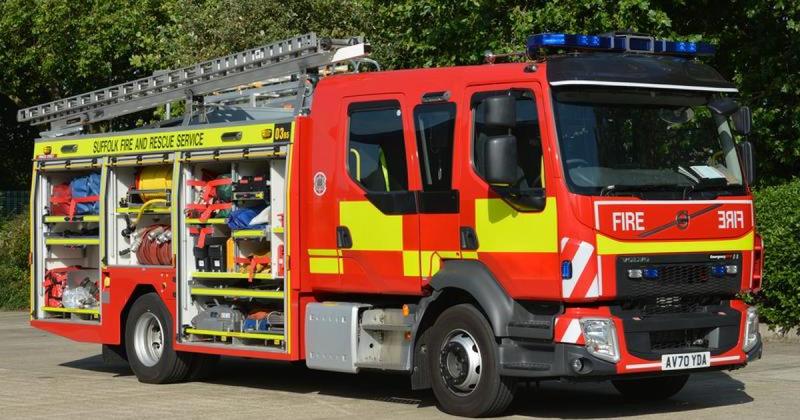 Caravan that was well alight spreads to adjacent van