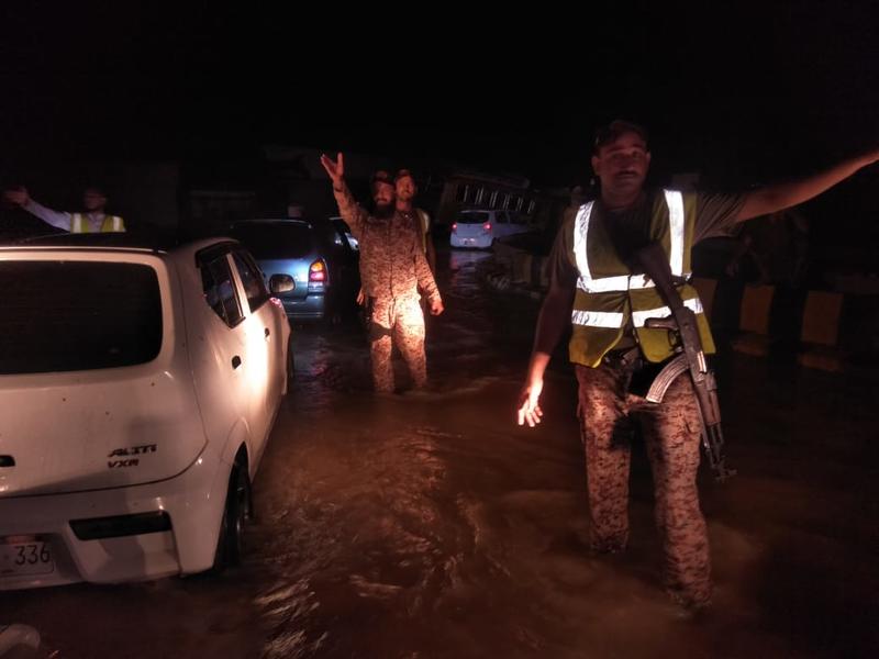 Karachi Rain and the Pakistan Army