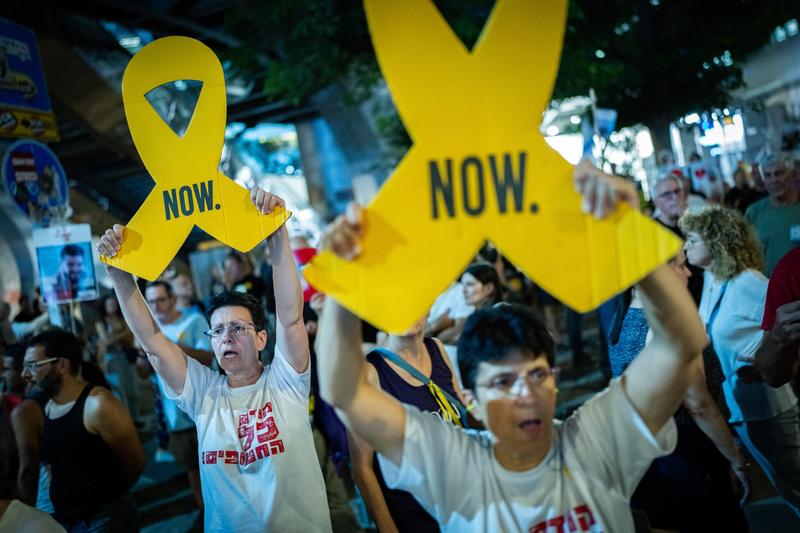 ‘May be the last chance to save lives’: Rallies across Israel demand hostage deal