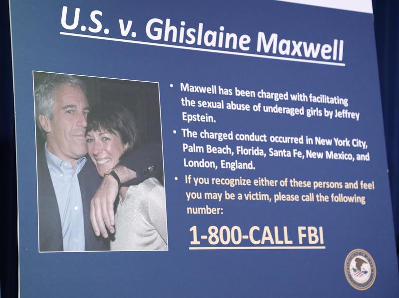 Maxwell aseguró a la Justicia de EE.UU. que Epstein no tenía una lista de clientes famosos
