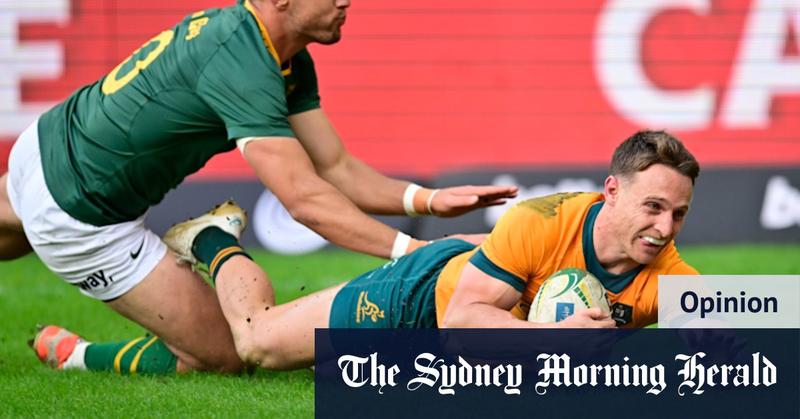 The ref’s call that cruelled the Wallabies