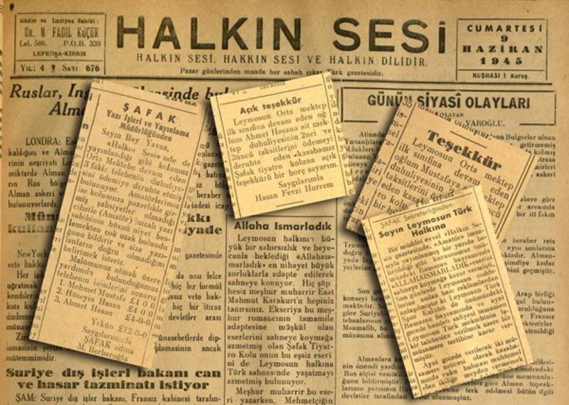 Leymosun’da ŞAFAK Tiyatro Kolu 1944-1946-6