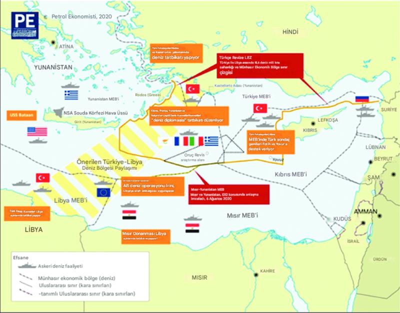 Enerji ve güvenlik ekseninde Türkiye’nin Suriye politikası deniz yetki alanları ve bölgesel dengeler