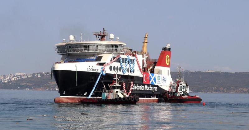 Turkish delight for islanders as new CalMac ferry sets sail