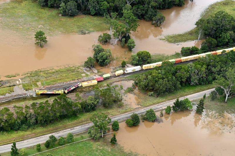 Buckling rails and lines underwater: how Australia’s ageing train networks are crumbling as the climate changes