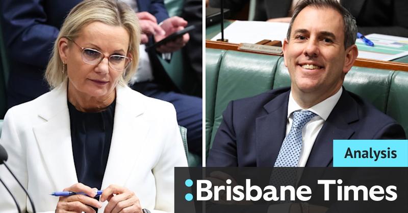 As Ley tried to tear strips off Chalmers, more than half her MPs weren’t even listening