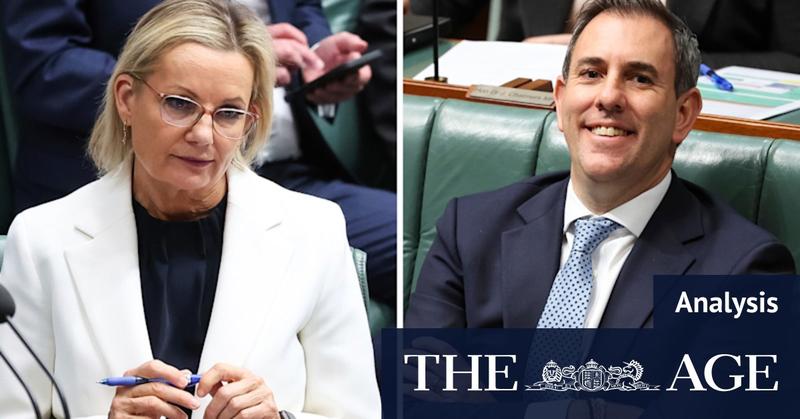 As Ley tried to tear strips off Chalmers, more than half her MPs weren’t even listening