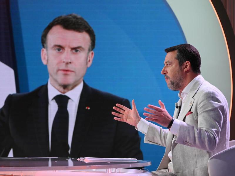 Salvini ha buon senso, Macron solo spocchia