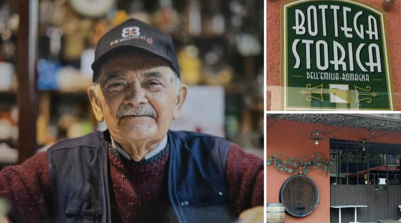 Addio all’oste Luciano Burattoni. Per 70 anni vino e sorrisi al banco