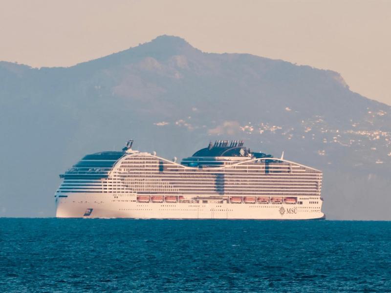 Msc World Europa raggiunge Napoli con un solo motorei passeggeri: Â«Siamo stati senza luce questa notteÂ»