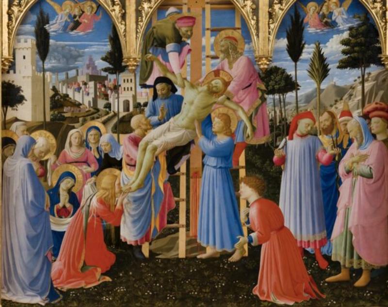 Il Beato Angelico uno dei Padri dell’Arte del Rinascimento celebrato a Firenze in Palazzo Strozzi .