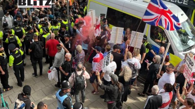 UK government moves to speed up asylum claims amid widespread hotel protests