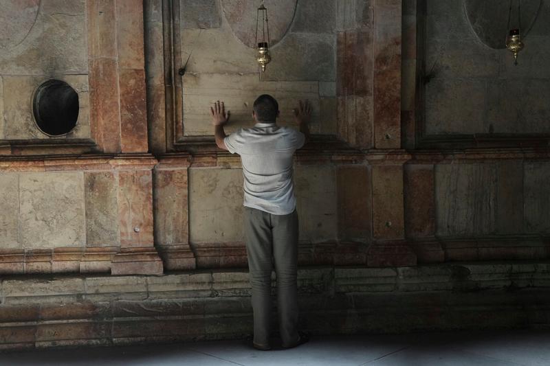Alleged Western Wall vandal accused of painting ‘holocaust in Gaza’ on Holy Sepulchre