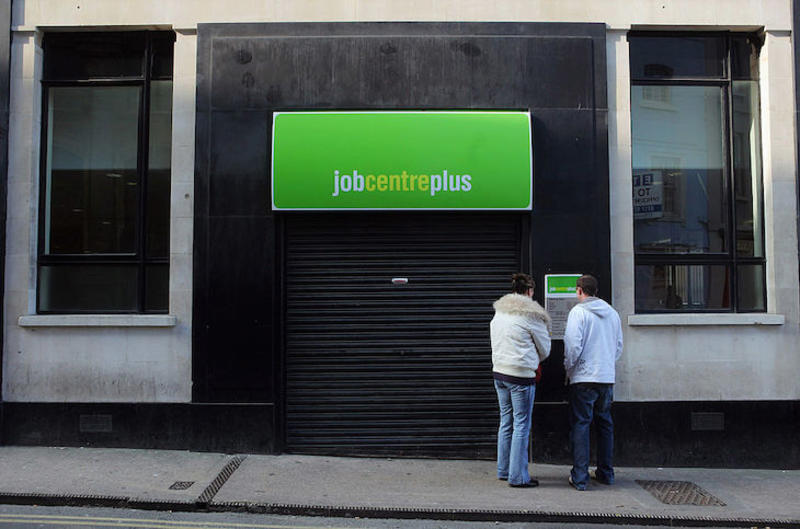 Sick note /					 													 						Record jobless benefits are a national scandal