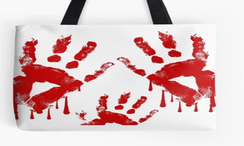 «Camisetas manchadas de sangre