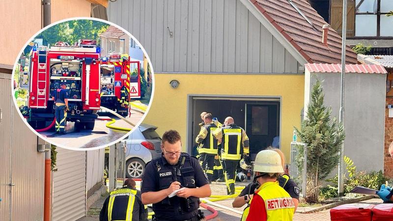 Unstrut-Hainich-Kreis: Wohnhaus in Flammen – Löscharbeiten kompliziert