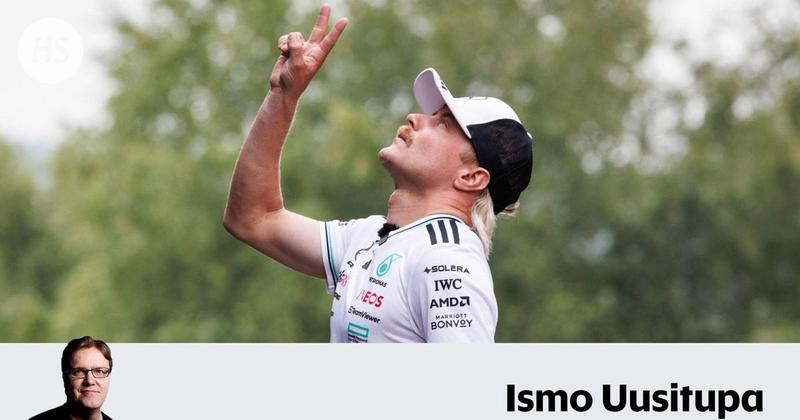 Kommentti| Velmu viiksihemmo Bottas iski jälleen oikeaan saumaan