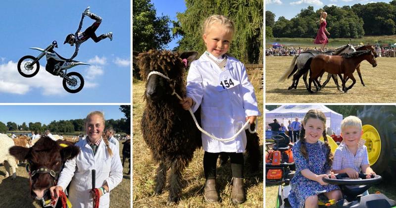 Spectacular entertainment wows a 17,500-strong crowd at sun-drenched Aylsham Show