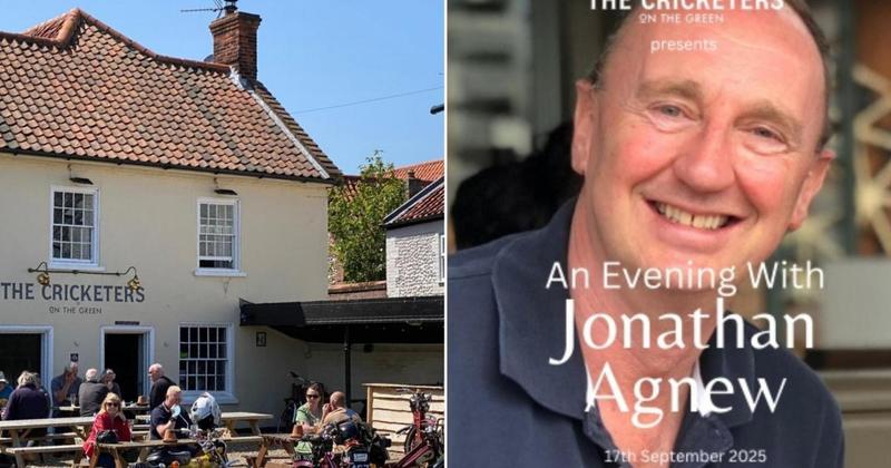 'Voice of cricket' to share stories at Norfolk village pub