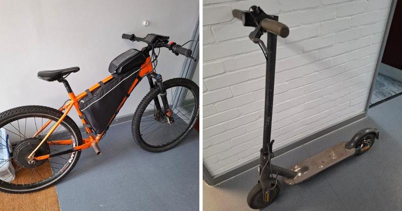 E-bikes and e-scooter seized in clampdown