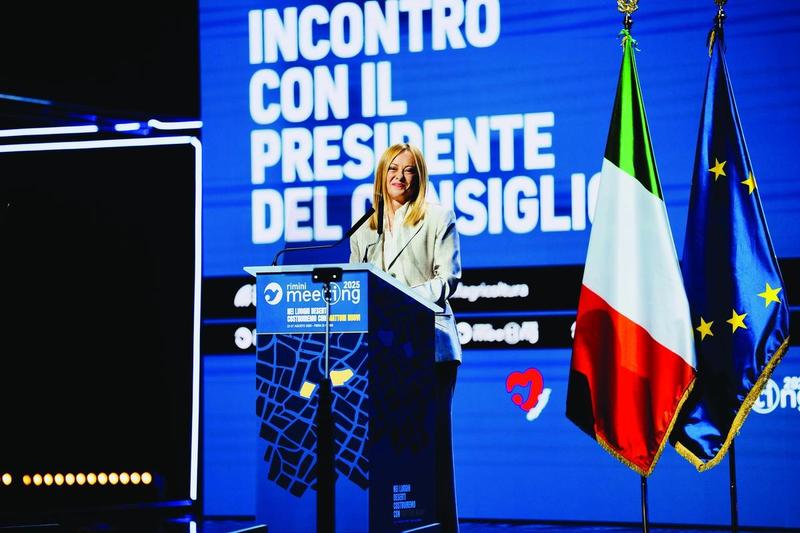 «Via i pm politicizzati», Meloni da Rimini lancia la corsa verso il referendum