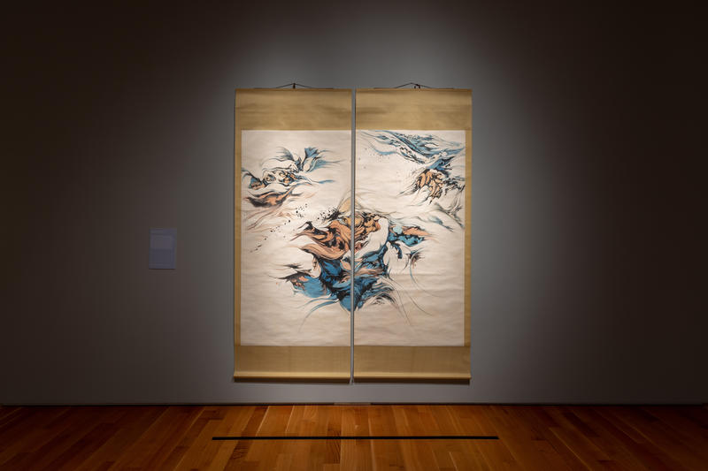 Where Ink Breathes With the Universe: Hung Hsien’s Cosmic Abstractions at Asia Society Texas