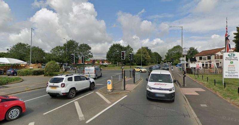 Digger accident causes Norfolk road blackout