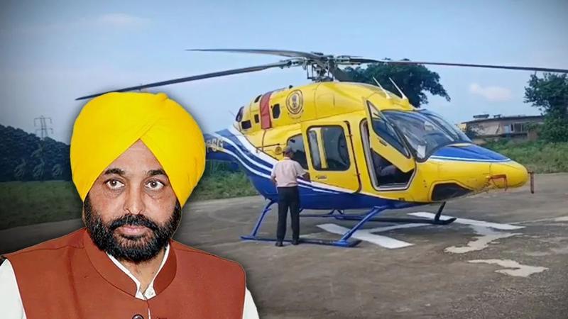 Punjab CM Mann leads 24×7 flood relief, dedicates helicopter for rescue operations