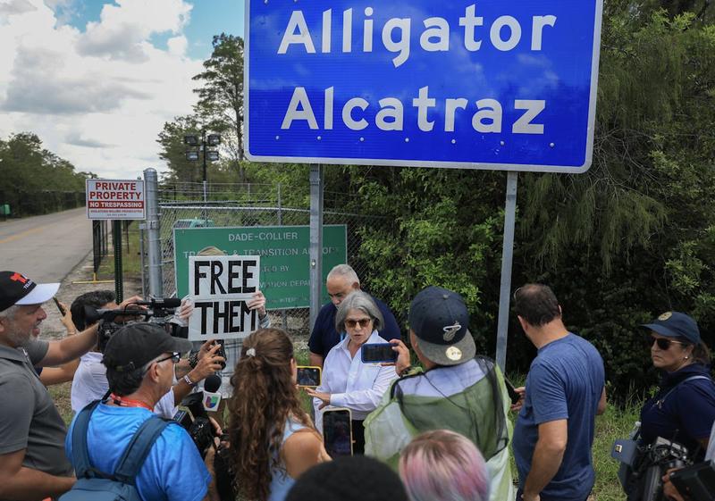 Trump’s Beloved “Alligator Alcatraz” Will Likely Be Empty Very Soon