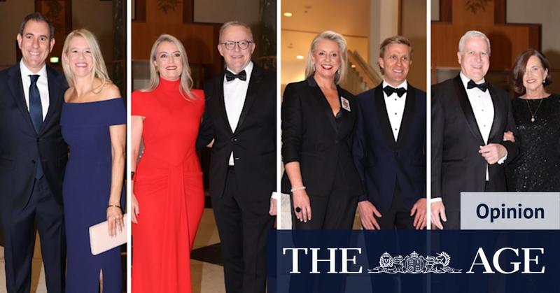 There were style stunts at the Midwinter Ball, but you needed a map to find them