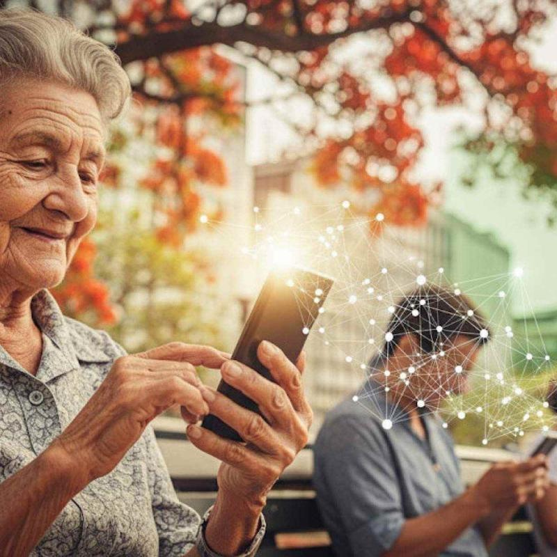 Idosos avançam na internet, mas ainda há barreiras de acesso digital