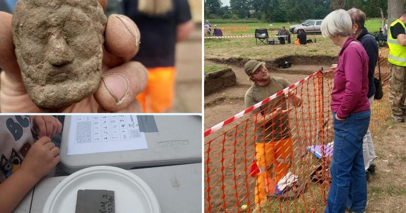 Archaeological dig of Roman town welcomes bumper visitor numbers