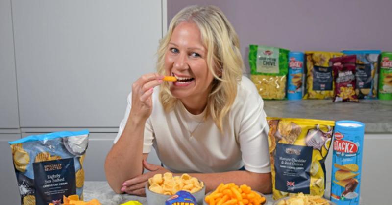 Norwich mum with bizarre crisp packet dress wins 'coveted' Aldi role