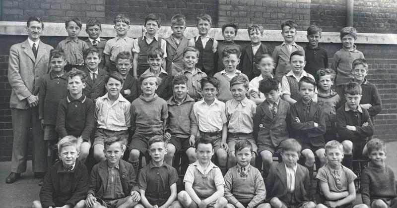 Jam sandwiches to playground tag... Wartime school days fondly remembered