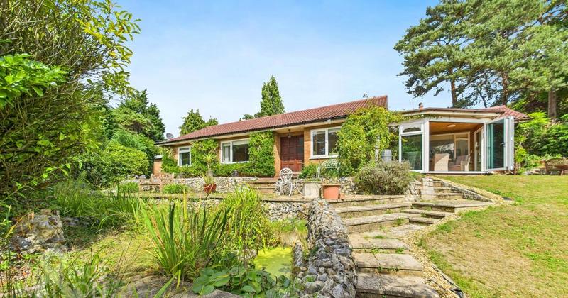See inside this bungalow with unique panoramic garden for sale at £600k